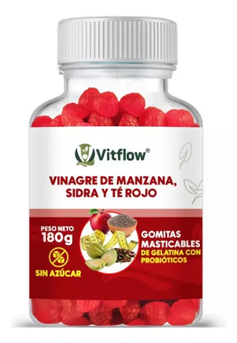 Vinagre de manzana en gomitas